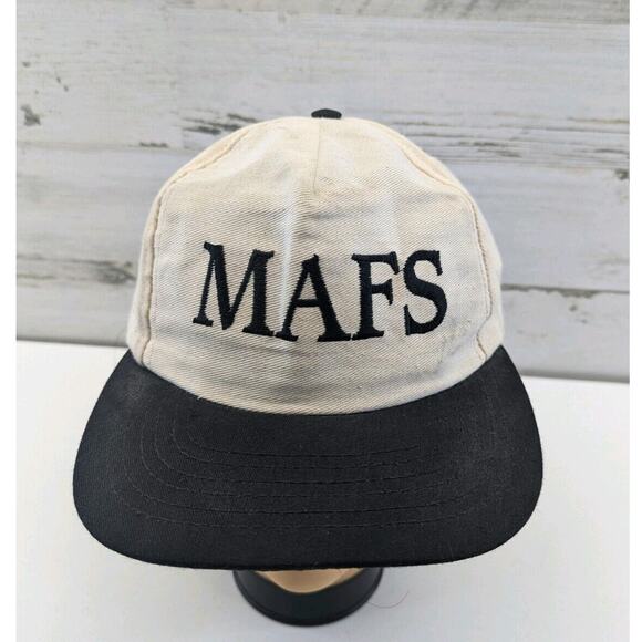 SGM Marketing Other - MAFS Manheim Auctions Vintage White and Black Hat Snapback Hat‎